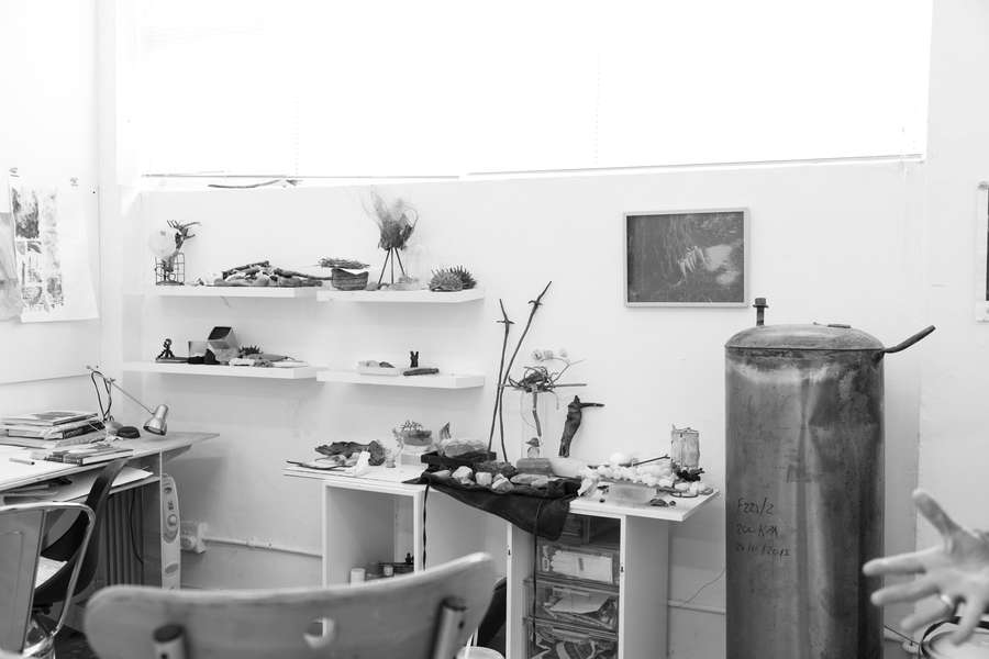 Kathy Robins studio, Cape Town